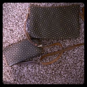 Fossil lot of 2 billfold and purse